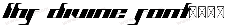 LHF Divine font字体转换
